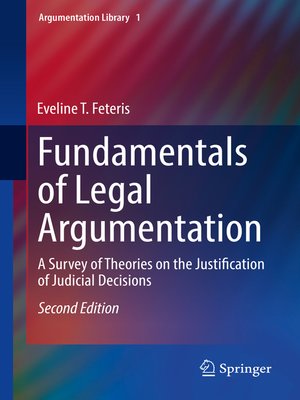 cover image of Fundamentals of Legal Argumentation